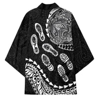 Hawaii Running Kimono Polynesian Tribal Tattoo