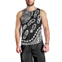 Hawaii Running Men Tank Top Polynesian Tribal Tattoo