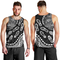 Hawaii Running Men Tank Top Polynesian Tribal Tattoo