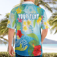 Personalized Hawaii Marathon Hawaiian Shirt Polynesian Motif Tropical Style
