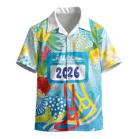 Personalized Hawaii Marathon Kid Hawaiian Shirt Polynesian Motif Tropical Style