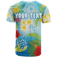 Personalized Hawaii Marathon T Shirt Polynesian Motif Tropical Style