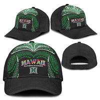 Hawaii Rainbow Warriors Classic Cap Polynesian Motif Black Color
