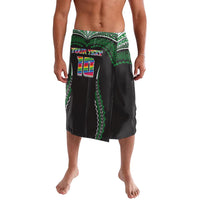 Custom Hawaii Rainbow Warriors Lavalava Polynesian Motif Black Color