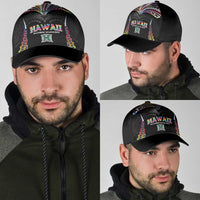 Hawaii Rainbow Warriors Classic Cap Polynesian Motif Special Edition Rainbow Gradient