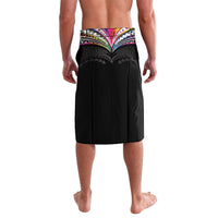 Custom Hawaii Rainbow Warriors Lavalava Polynesian Motif Special Edition Rainbow Gradient