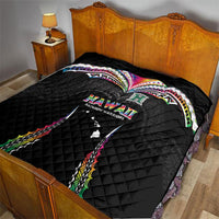 Hawaii Rainbow Warriors Quilt Polynesian Motif Special Edition Rainbow Gradient