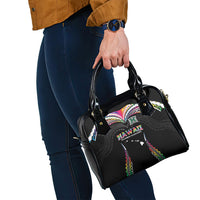 Hawaii Rainbow Warriors Shoulder Handbag Polynesian Motif Special Edition Rainbow Gradient
