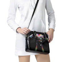 Hawaii Rainbow Warriors Shoulder Handbag Polynesian Motif Special Edition Rainbow Gradient