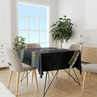 Hawaii Rainbow Warriors Tablecloth Polynesian Motif Special Edition Rainbow Gradient
