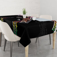 Hawaii Rainbow Warriors Tablecloth Polynesian Motif Special Edition Rainbow Gradient
