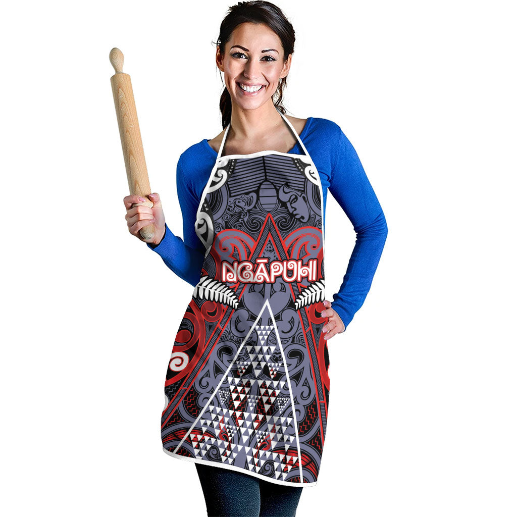 Aotearoa Iwi Ngapuhi Apron Maori Motif Tribal