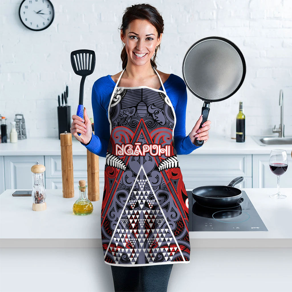 Aotearoa Iwi Ngapuhi Apron Maori Motif Tribal