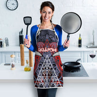 Aotearoa Iwi Ngapuhi Apron Maori Motif Tribal