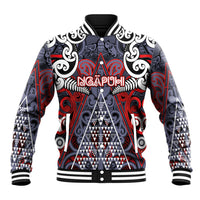 Personalised Aotearoa Iwi Ngapuhi Baseball Jacket Maori Motif Tribal