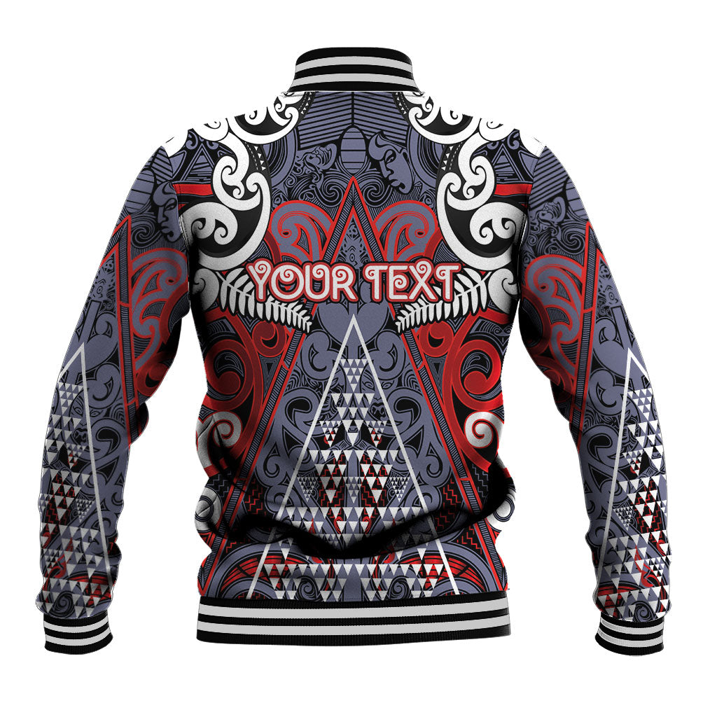 Personalised Aotearoa Iwi Ngapuhi Baseball Jacket Maori Motif Tribal