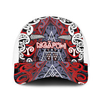 Aotearoa Iwi Ngapuhi Baseball Net Cap Maori Motif Tribal