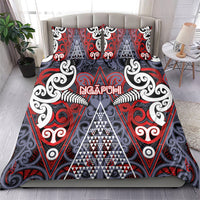Aotearoa Iwi Ngapuhi Bedding Set Maori Motif Tribal