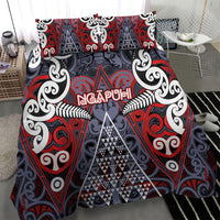 Aotearoa Iwi Ngapuhi Bedding Set Maori Motif Tribal