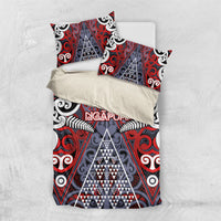 Aotearoa Iwi Ngapuhi Bedding Set Maori Motif Tribal