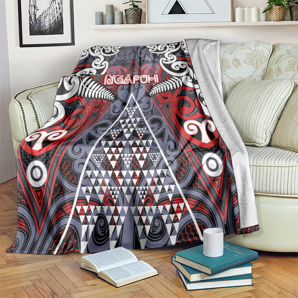 Aotearoa Iwi Ngapuhi Blanket Maori Motif Tribal