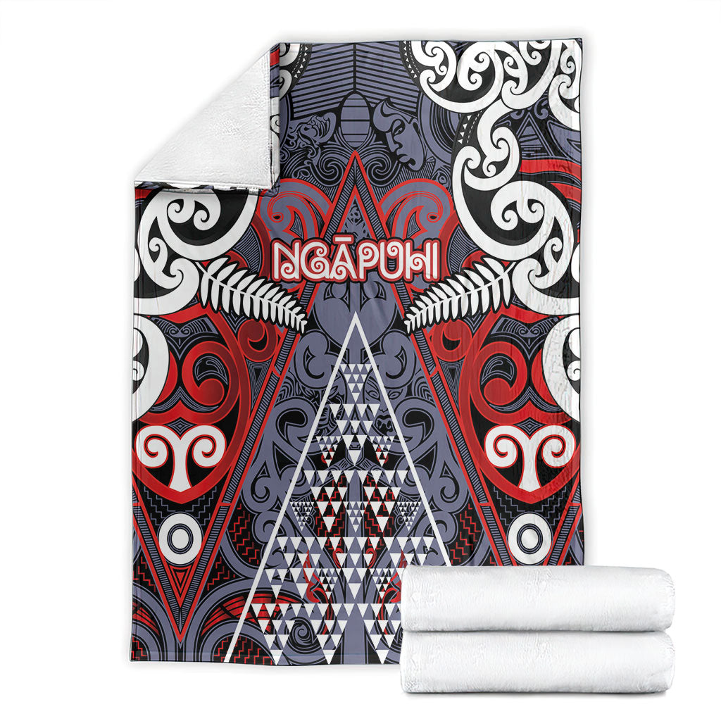 Aotearoa Iwi Ngapuhi Blanket Maori Motif Tribal