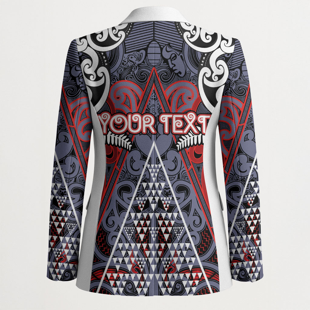 Personalised Aotearoa Iwi Ngapuhi Blazer Maori Motif Tribal
