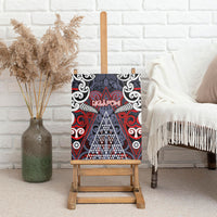 Aotearoa Iwi Ngapuhi Canvas Wall Art Maori Motif Tribal