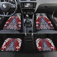 Personalised Aotearoa Iwi Ngapuhi Car Mats Maori Motif Tribal