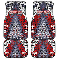 Personalised Aotearoa Iwi Ngapuhi Car Mats Maori Motif Tribal