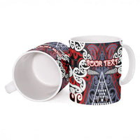 Personalised Aotearoa Iwi Ngapuhi Ceramic Mug Maori Motif Tribal