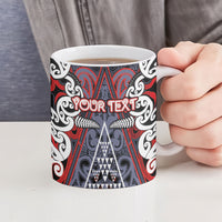Personalised Aotearoa Iwi Ngapuhi Ceramic Mug Maori Motif Tribal