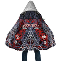 Personalised Aotearoa Iwi Ngapuhi Cloak Maori Motif Tribal