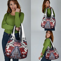 Aotearoa Iwi Ngapuhi Grocery Bag Maori Motif Tribal