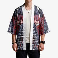 Personalised Aotearoa Iwi Ngapuhi Kimono Maori Motif Tribal