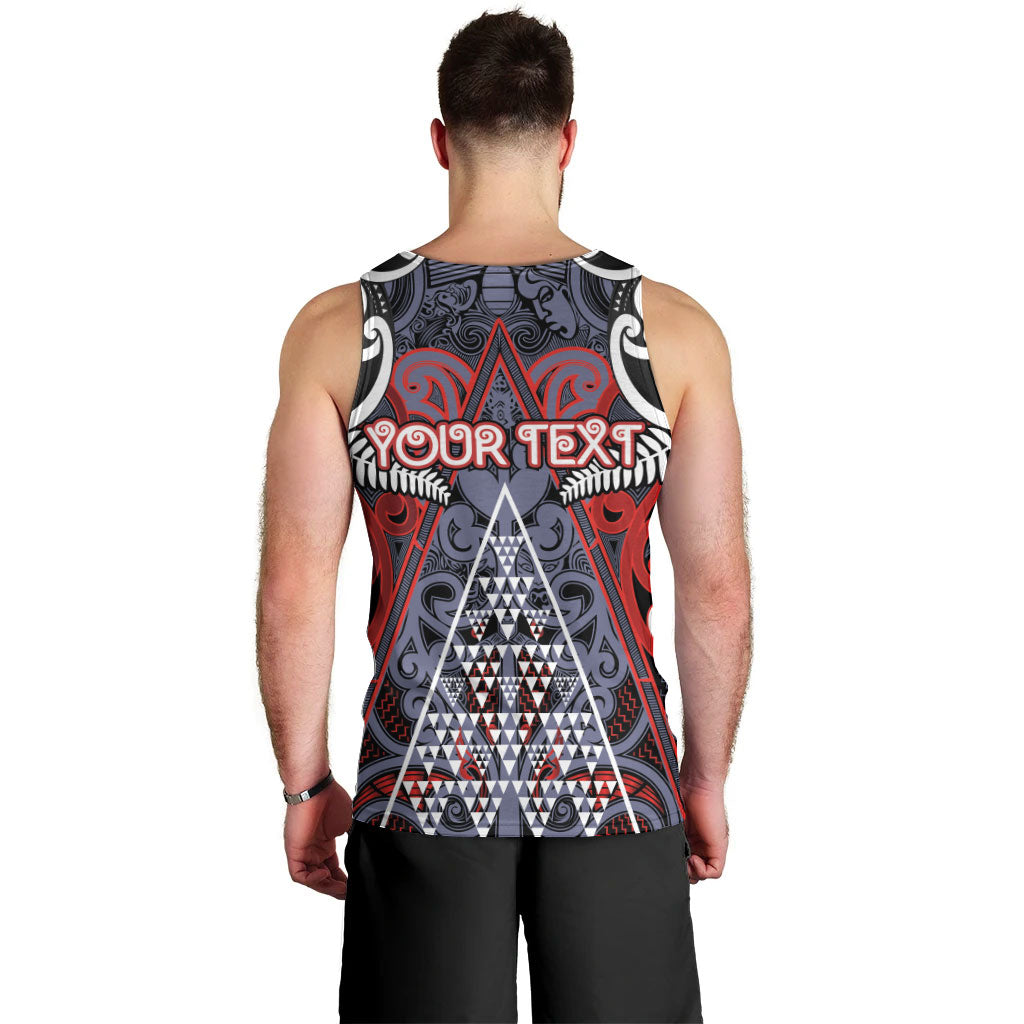 Personalised Aotearoa Iwi Ngapuhi Men Tank Top Maori Motif Tribal