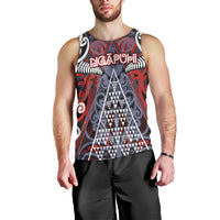 Personalised Aotearoa Iwi Ngapuhi Men Tank Top Maori Motif Tribal