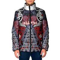 Personalised Aotearoa Iwi Ngapuhi Padded Jacket Maori Motif Tribal