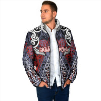 Personalised Aotearoa Iwi Ngapuhi Padded Jacket Maori Motif Tribal
