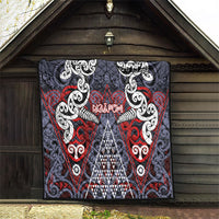 Aotearoa Iwi Ngapuhi Quilt Maori Motif Tribal