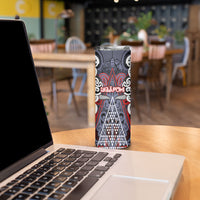 Personalised Aotearoa Iwi Ngapuhi Skinny Tumbler Maori Motif Tribal