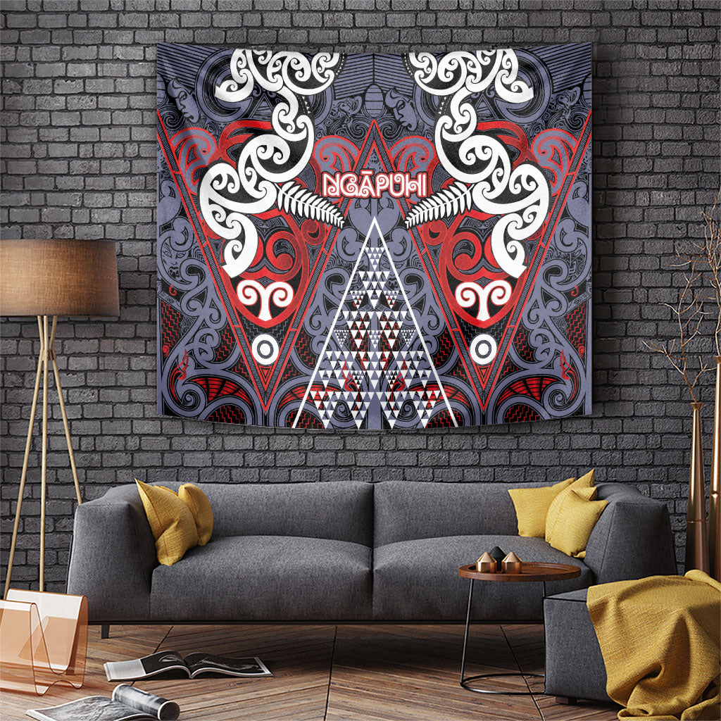 Aotearoa Iwi Ngapuhi Tapestry Maori Motif Tribal