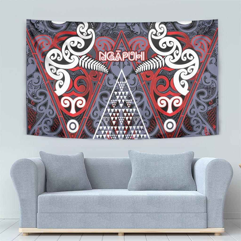 Aotearoa Iwi Ngapuhi Tapestry Maori Motif Tribal