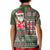 Hawaii Mele Kalikimaka Kid Polo Shirt Aloha and Christmas Elements Patchwork Green Style LT03 - Polynesian Pride