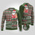 Hawaii Mele Kalikimaka Ugly Christmas Sweater Aloha and Christmas Elements Patchwork Green Style LT03 Green - Polynesian Pride
