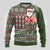 Hawaii Mele Kalikimaka Ugly Christmas Sweater Aloha and Christmas Elements Patchwork Green Style LT03 - Polynesian Pride