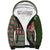 Hawaii Mele Kalikimaka Sherpa Hoodie Aloha and Christmas Elements Patchwork Green Style LT03 Unisex Green - Polynesian Pride