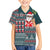 Hawaii Mele Kalikimaka Family Matching Tank Maxi Dress and Hawaiian Shirt Aloha and Christmas Elements Patchwork Turquoise Style LT03 Son's Shirt Turquoise - Polynesian Pride