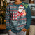 Hawaii Mele Kalikimaka Kid Ugly Christmas Sweater Aloha and Christmas Elements Patchwork Turquoise Style LT03 - Polynesian Pride