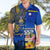 Personalised Nauru Independence Day Hawaiian Shirt Nauruan Tribal Flag Style LT03 - Polynesian Pride